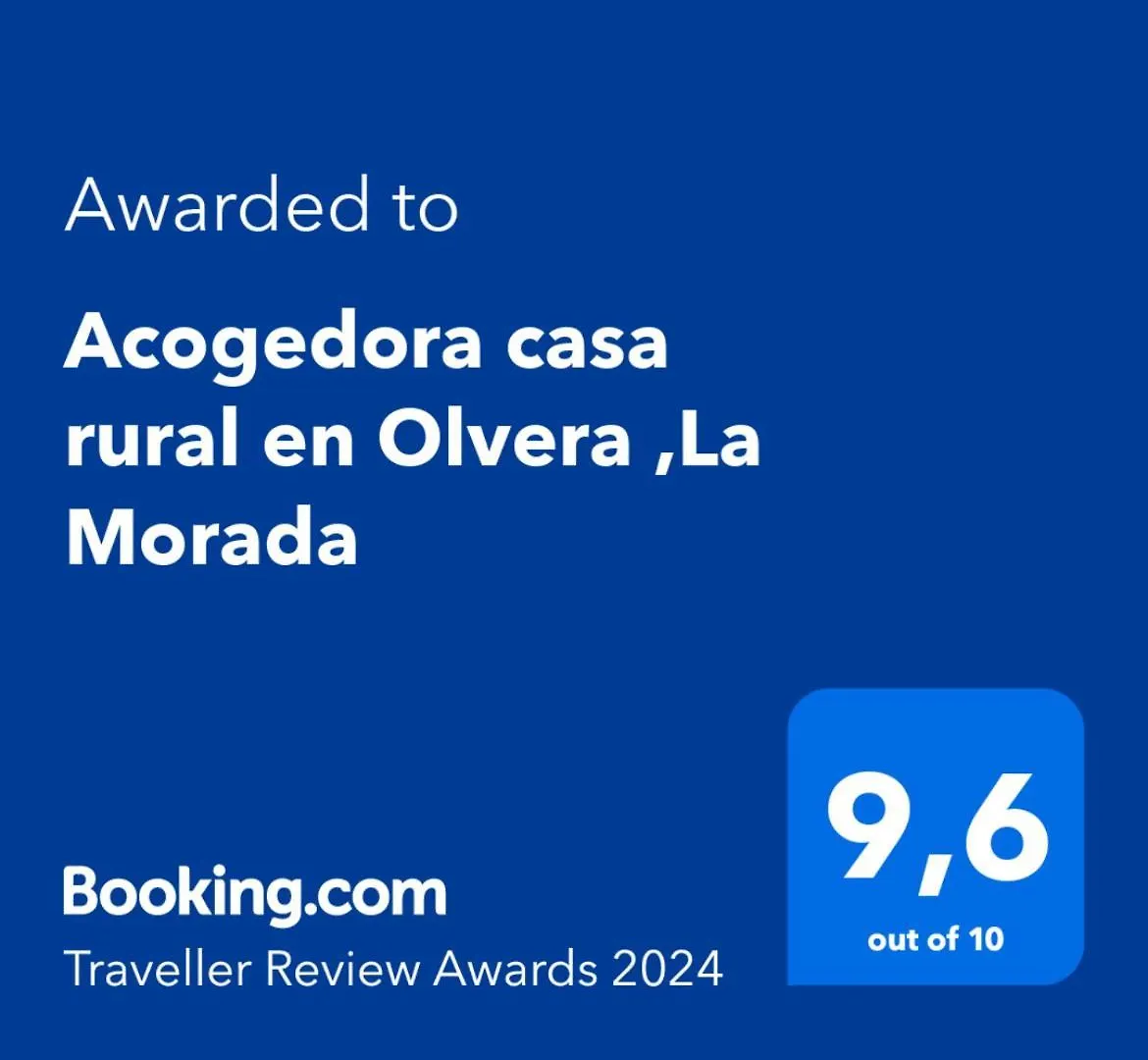 Acogedora Casa Rural En Olvera La Morada 0*,